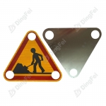 Reflective Aluminum Sign - AK5 Triangle Sign